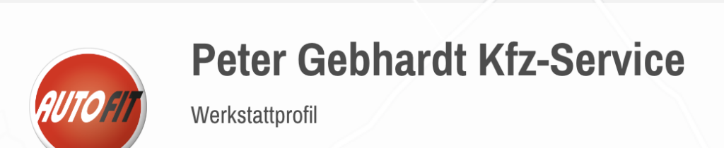 Partner der GTÜ-Manke Peter Gebhardt Kfz-Service